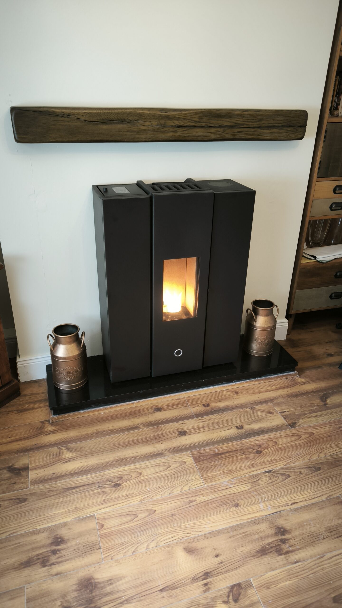Most efficient pellet stove for the room EK63 Gotha7