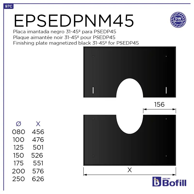 Twin Wall - Wall/Ceiling Square Rosette 30-45 - Image 3