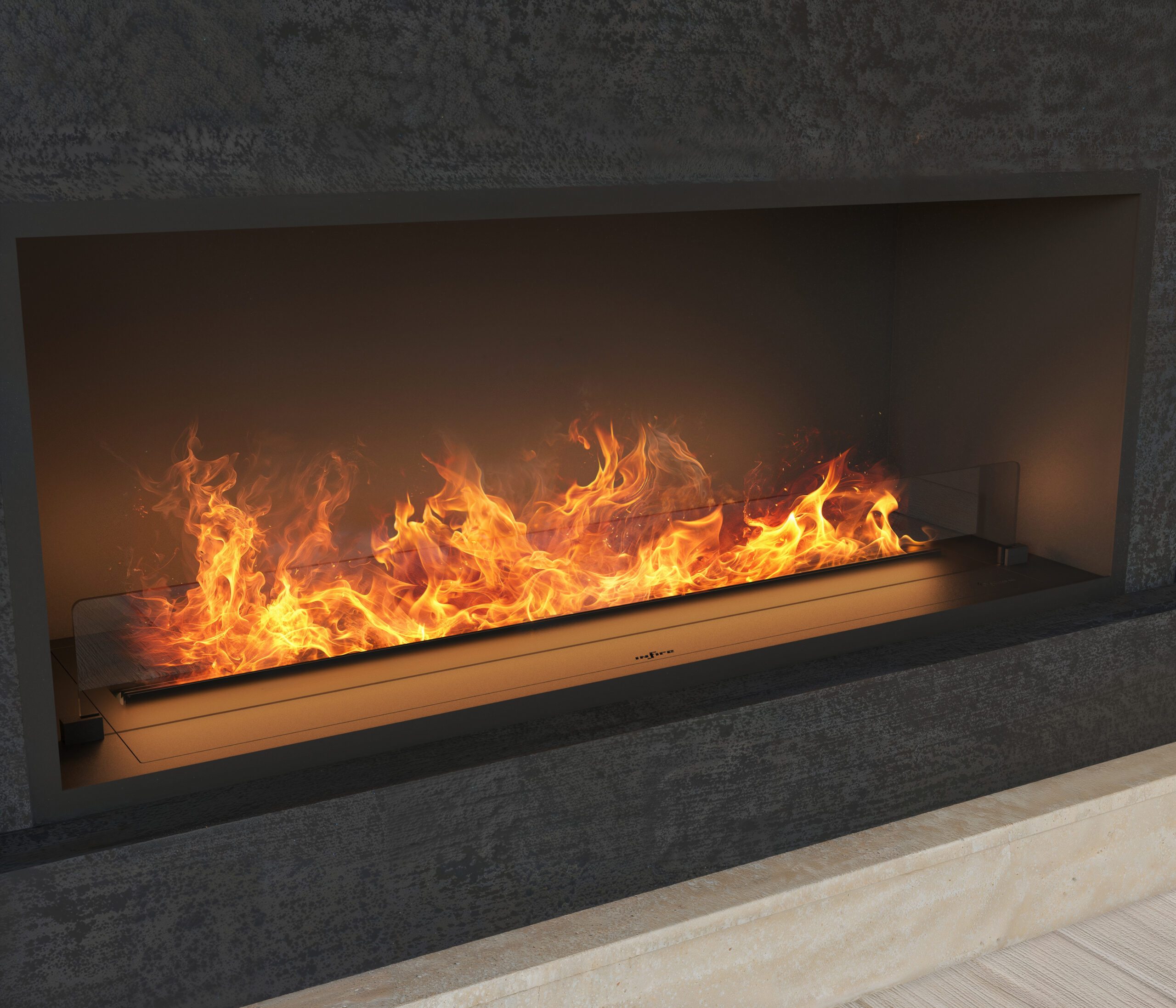 Most Realistic full dimennional electric fireplace -Homexpert Vapour Fireplce