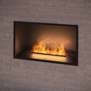 Most realistic electric fireplace Invapo 800
