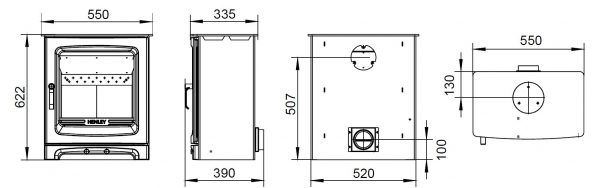 Alderwood Multi Fuel Stove - Image 3