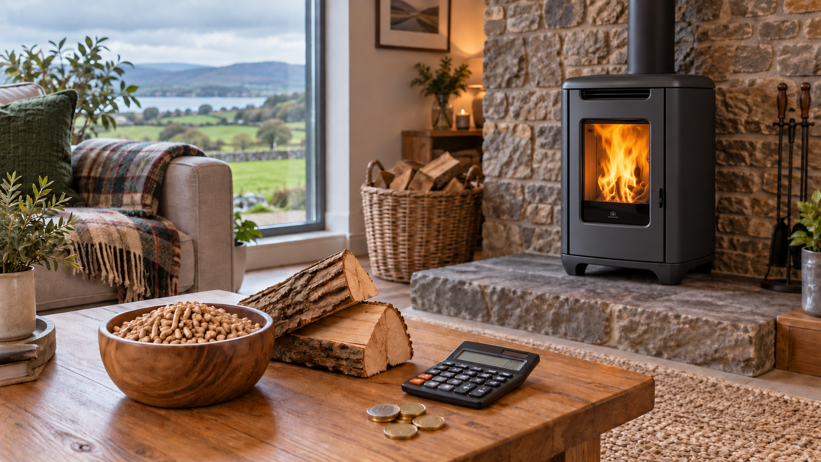 Pellet stove the one of the cheapest source of heating