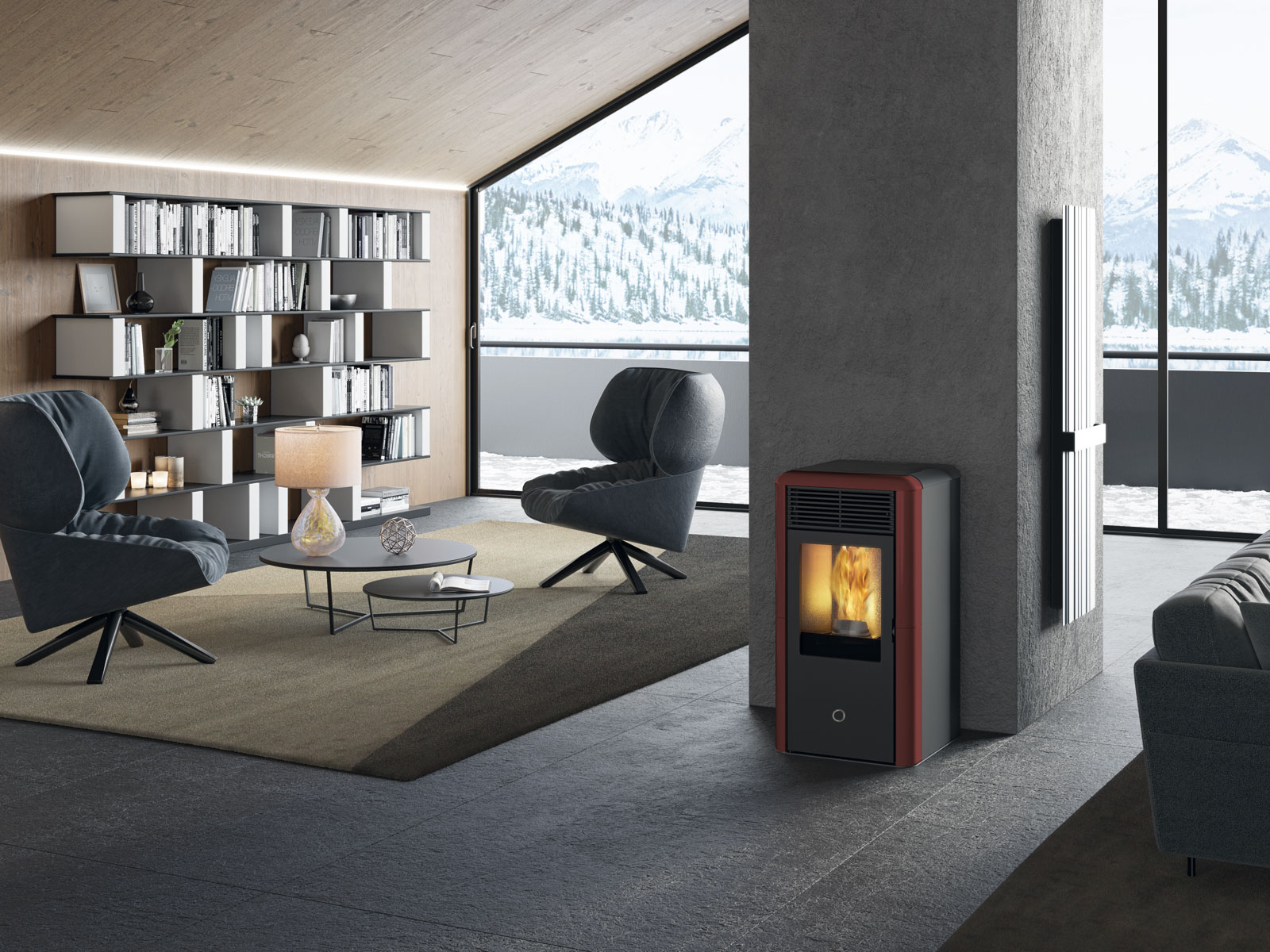 Boiler Pellet Stove